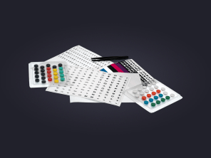 Fanatec Button Caps and Sticker Set