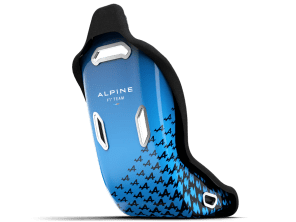 Trak Racer TRX Hybrid Fixed Fiberglass Seat - Alpine 2023 Livery